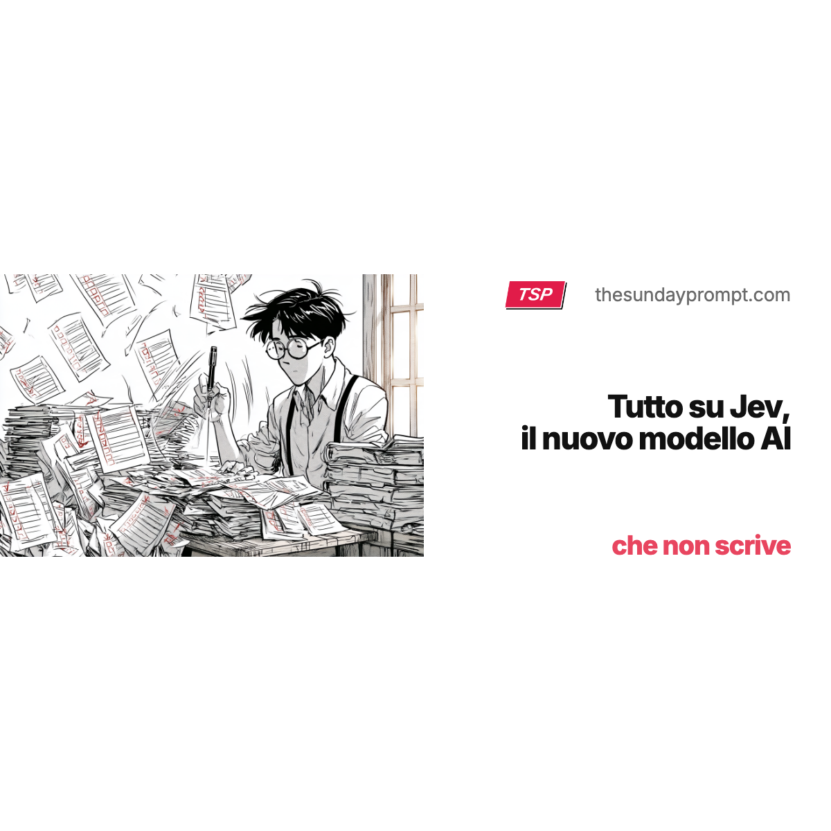 Tutto su Jev, il nuovo modello AI che non scrive
